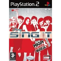 jeu ps2 disney sing it high school musical 3