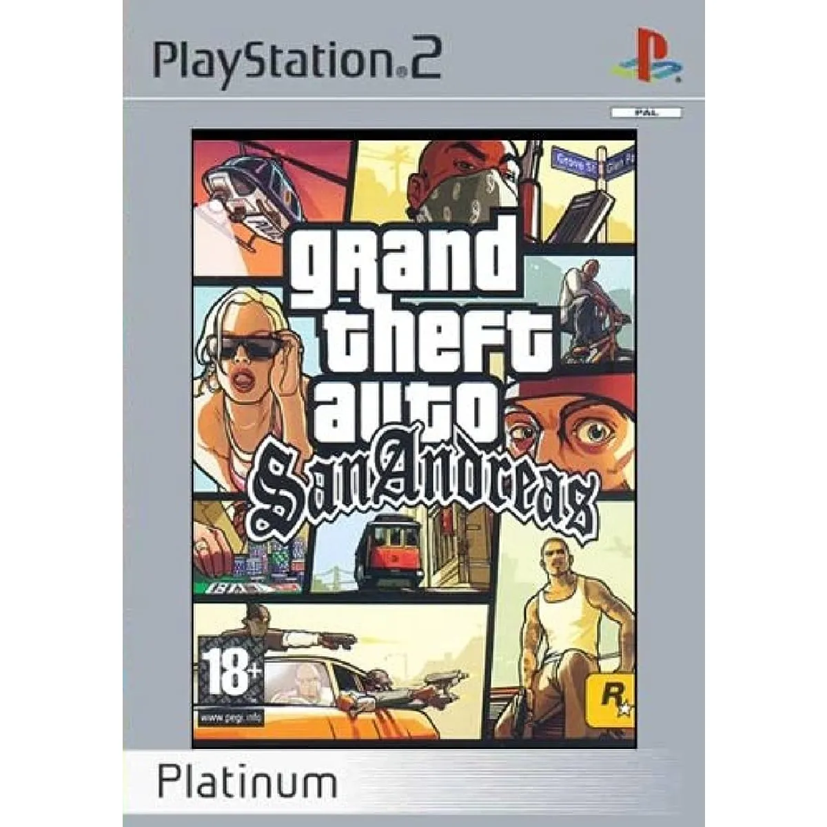 PS2 / GTA / Grand Theft Auto / San Andreas (Gebraucht) in Kölliken für