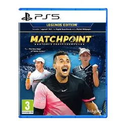 jeu ps5 matchpoint tennis championships legends edition