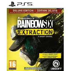 jeu ps5 tom clancy's rainbow six extraction deluxe edition