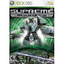 jeu xbox 360 supreme commander