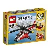 lego 31057 - lhélicoptère rouge