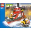 lego world city 7046 bateau de pompier