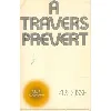 livre a travers prevert