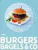 livre burgers, bagels & co - instants gourmands