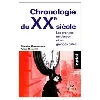 livre chronologie du xxe siècle