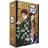 livre demon slayer tome 21 - coffret en 2 volumes - avec le fanbook officiel tom 1 offert - edition collector