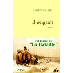 livre il neigeait