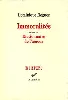 livre immoralités. suivi d'un dictionnaire de l'amour