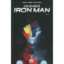 livre infamous iron man tome 1 - rédemption