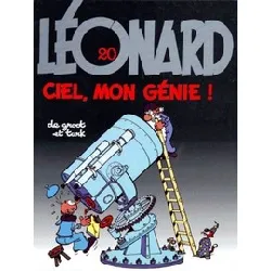 livre léonard - tome 20 - ciel, mon génie !