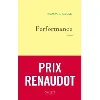 livre performance