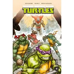 livre teenage mutant ninja turtles - les tortues ninja tome 2 - la chute de new york - première partie