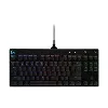 logitech clavier de jeu mécanique g pro - clavier - backlit - usb - azerty - français - commutateur : gx blue clicky - noir