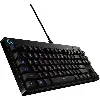 logitech clavier de jeu mécanique g pro - clavier - backlit - usb - azerty - français - commutateur : gx blue clicky - noir