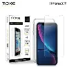 pack fullprotect moxie 1 housse tpu transparente + 1 glass 2.5d pour iphone xr 6.1