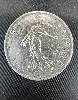 pièce 5 francs semeuse 1960 argent 900 millième 11,95g
