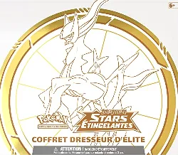 pokemon - coffret - dresseur d'elite - stars etincelantes / arceus - dresseur d'elite