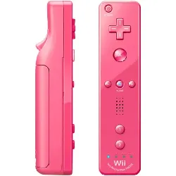 télécommande nintendo wii remote plus - remote - sans fil - rose -