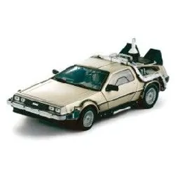 voiture retour vers le futur ii delorean lk coupe 1983 1/18 métal