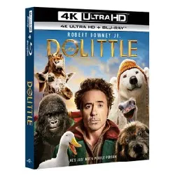 blu-ray le voyage du dr dolittle - 4k ultra hd + blu - ray