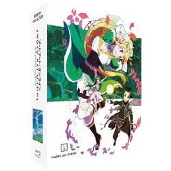 blu-ray sword art online - saison 1, arc 2 (alo) - édition collector - combo + dvd