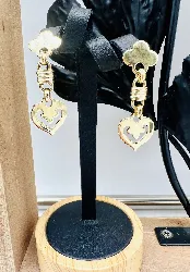 boucles doreilles pendante o.j.perrin or 750 millième (18 ct) 9,25g