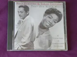 cd billy eckstine & sarah vaughan - that old black magic a collection of sophisticated standards (1997)