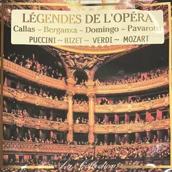 cd callas - berganza - domingo - pavarotti / puccini - bizet, verdi, mozart - légendes de l'opéra (2001)