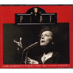 cd edith piaf - édith piaf en public (1955 - 1957) volume 1 (1988)