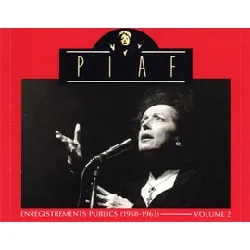 cd edith piaf - édith piaf en public (1958 - 1963) volume 2 (1988)