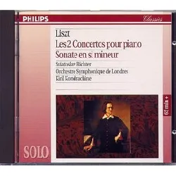 cd franz liszt - the two piano concertos / the piano sonata (1995)