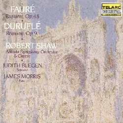 cd gabriel fauré - requiem, op. 48 / requiem, op. 9 (1987)