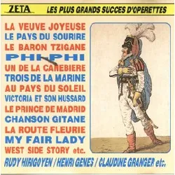 cd les plus grands succes d'operettes