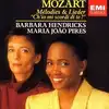 cd mozart, barbara hendricks, maria joào pires - mélodies & lieder -  (1991)