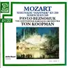 cd mozart, pavlo beznosiuk, the amsterdam baroque orchestra, ton koopman - serenade “haffner” kv 250 / marsch kv 249 (1990)