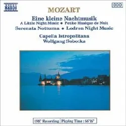 cd wolfgang amadeus mozart - eine kleine nachtmusik - serenata notturna - lodron night music (1991)