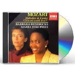 cd wolfgang amadeus mozart - mélodies & lieder - 'ch'io mi scordi di te?' (1991)