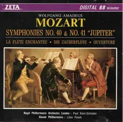 cd wolfgang amadeus mozart - royal philharmonic orchestra london, paul kant - schieder / slovak philharmonic, libor pesek - sympho