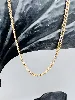 chaîne maille gourmette or 750 millième (18 ct) 9,48g