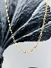chaîne or maille cheval limée or 750 millième (18 ct) 6,33g