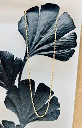 chaine or maille forçat or 750 millième (18 ct) 8,73g