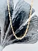 chaine or maille forçat or 750 millième (18 ct) 8,73g