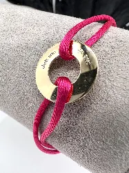 dinh van bracelet sur cordon cible grand modèle 16mm or 750 millième (18 ct) 1,73g