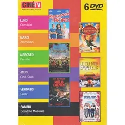 dvd ciné tv - coffret 6 dvd