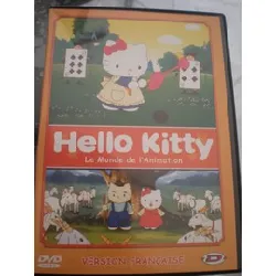 dvd hello kitty le monde de l'animation la princesse endormie, cendrillon, heidi, alice aux pays des merveilles