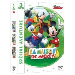 dvd la maison de mickey - spécial aventure - pack