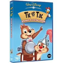 dvd tic et tac jouent à cache - cache