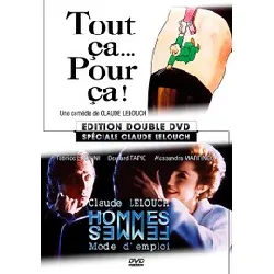 dvd tout ça... pour ça ! + hommes femmes, mode d'emploi - pack