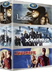 dvd x - men 2 + la ligue des gentlemen extraordinaires + daredevil - pack